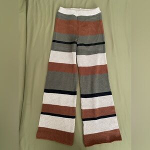 Striped Knit Bottoms